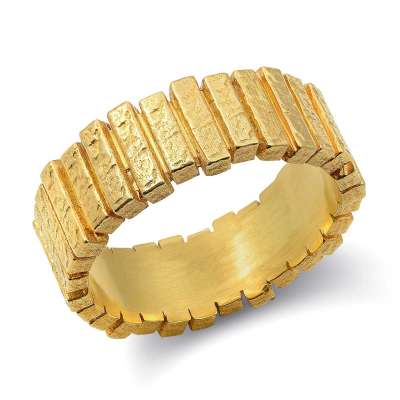 Basalt Ring - Solid Gold Profile Picture