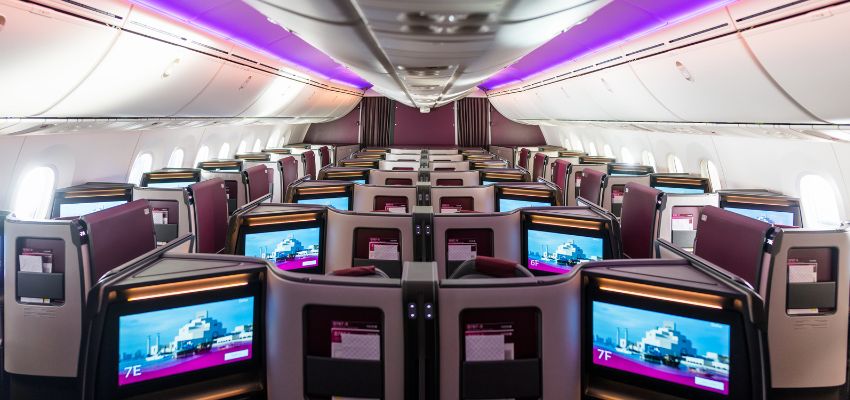 Qatar Airways Upgrade to Business Class 1-844-673-0381